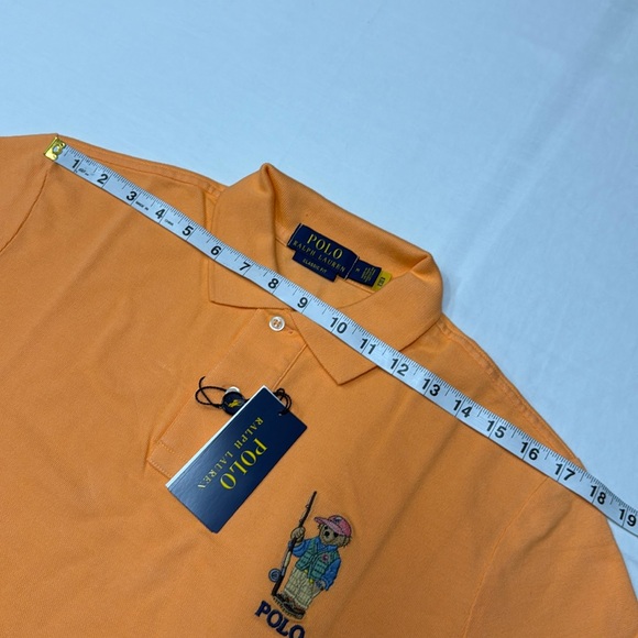 Ralph Lauren Classic Fit Polo Bear Mesh Polo Shirt 100% cotton made in Vietnam. - Picture 3 of 16